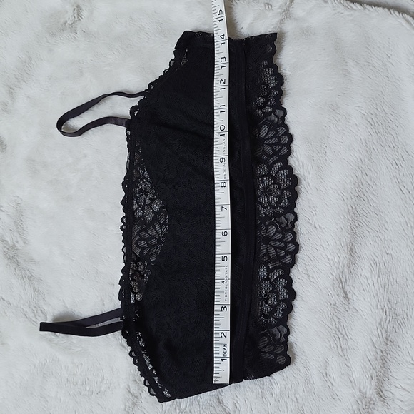 NWOT Black AERIE Lacey Bralette! Size Large! - Picture 8 of 9